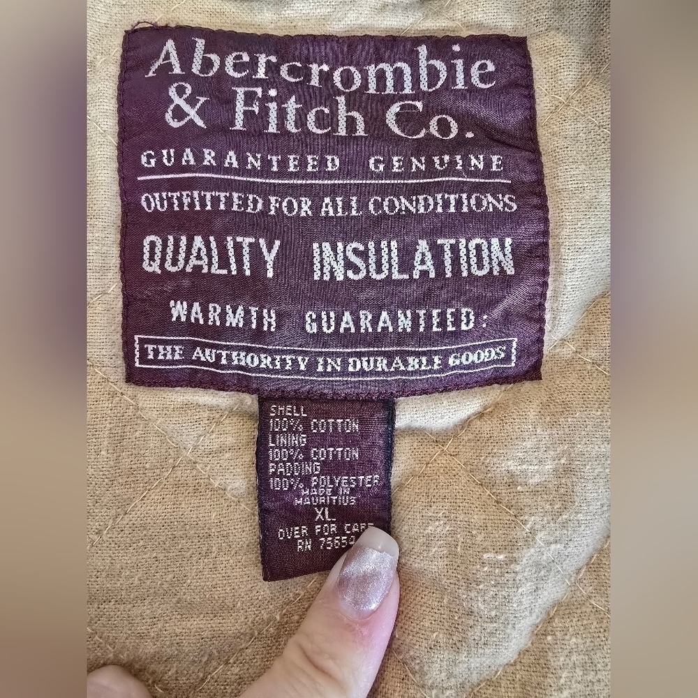 Vintage Abercrombie & Fitch Men's Tan Corduroy Jacket Size XL. - Picture 5 of 8